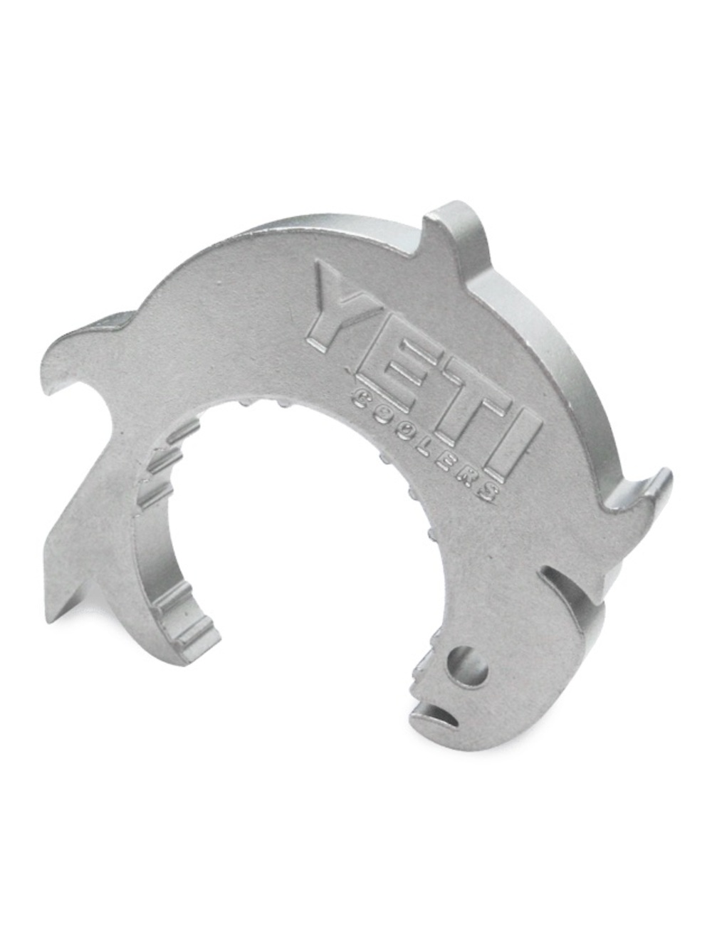 Yeti Silver Stainless Multi-Function Cooler Tarpon Beverage Tool Insert